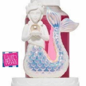 Bath Body Works mermaid foaming hand soap holder